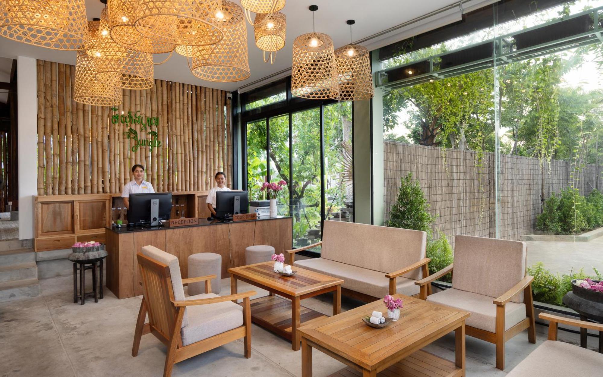 The Jungle Hotel Sziemreap Kültér fotó