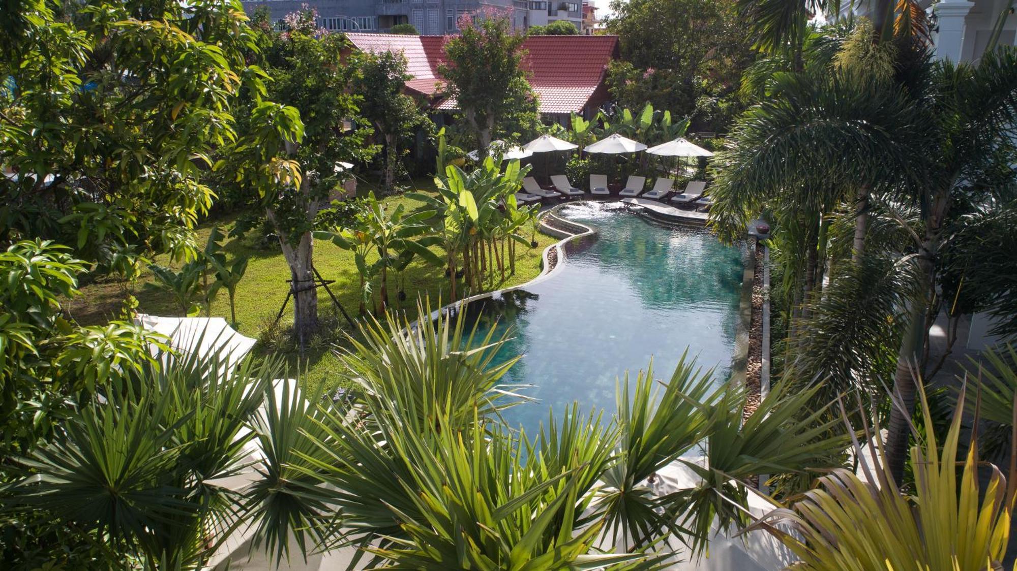 The Jungle Hotel Sziemreap Kültér fotó